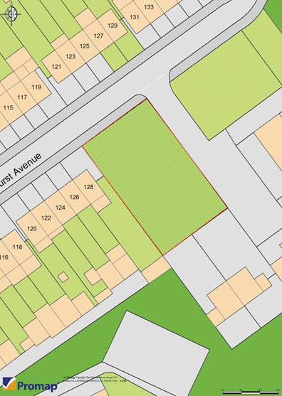 Photo of lot Land adjacent to 128 Buckhurst Avenue, Carshalton, Surrey SM5 1PF SM5 1PF