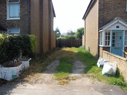 Photo of lot Land between 12 and 14 VillierStreet, Uxbridge, Middlesex UB8 2PU UB8 2PU