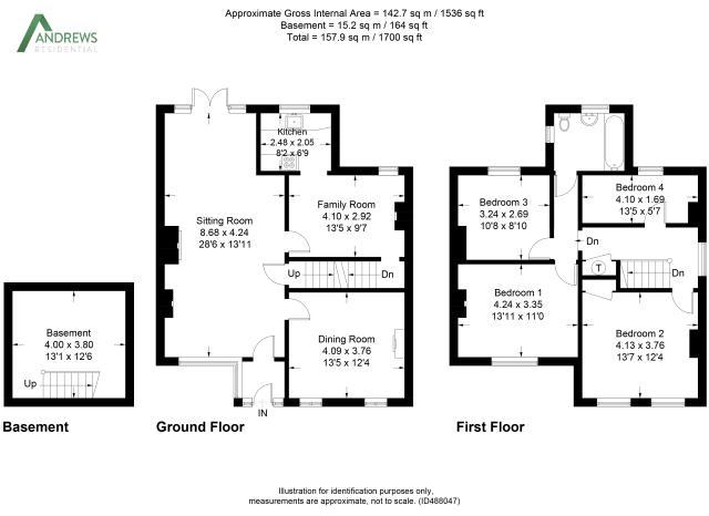 Floorplan of 63 Harlington Road, Hillingdon, Middlesex