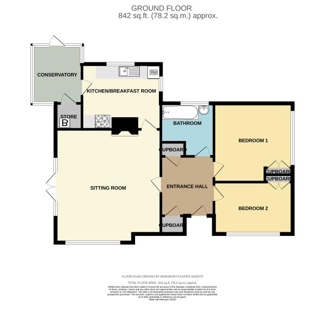 Floorplan of Berry Lodge, Hollies Close, Sway, Lymington