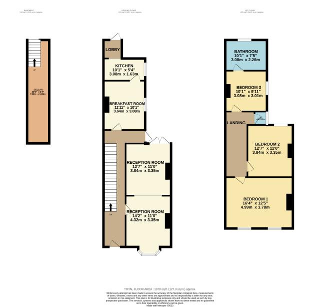 Floorplan of 58 Leyspring Road, Leytonstone, London