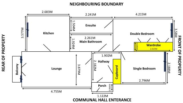 Floorplan of 23 Village Park Close, Enfield, Middlesex