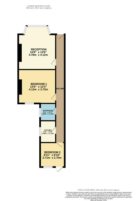 Floorplan of 153a Kilburn Park Road, London