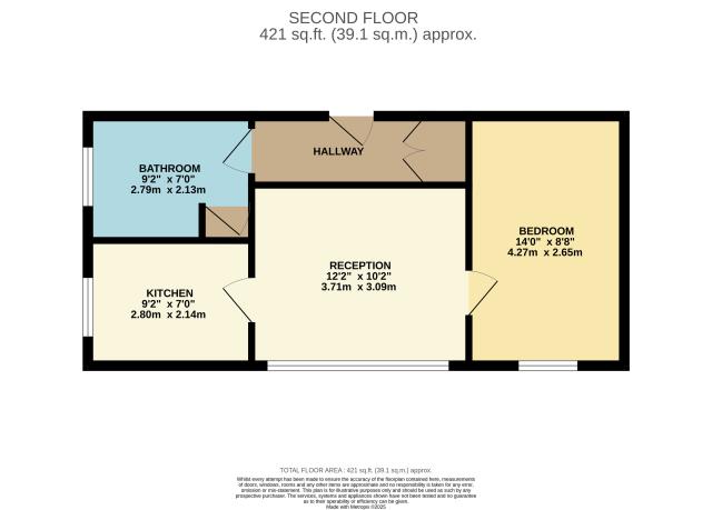 Floorplan of 27 Perivale Grange, Perivale Lane, Perivale, Middlesex