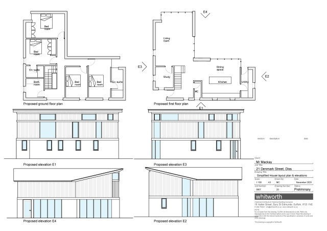 Photo of Land Adjacent To 21 Denmark Street, Diss, Norfolk