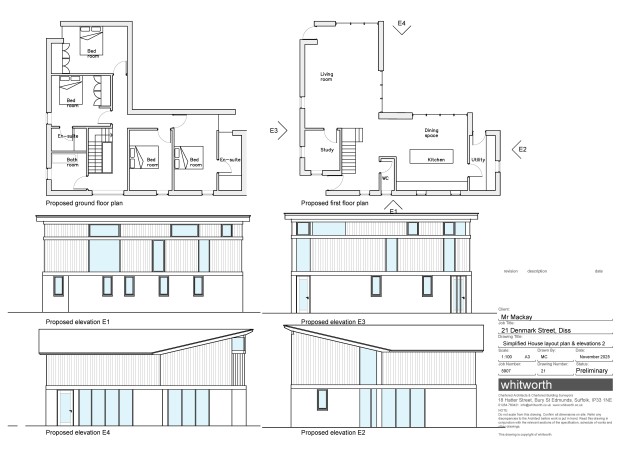 Photo of Land Adjacent To 21 Denmark Street, Diss, Norfolk