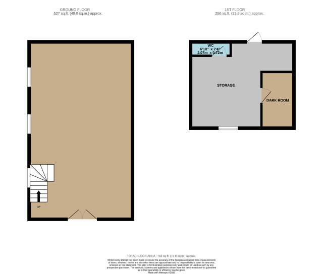 Floorplan of 1a Osterley Park Road, Southall, Middlesex