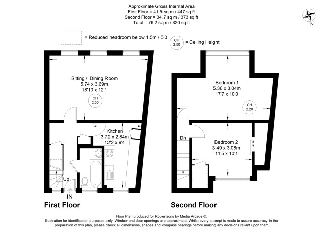 Floorplan of 5a Swains Market, Flackwell Heath, High Wycombe