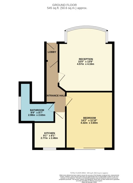 Floorplan of 48 Mayfield Avenue, Harrow, Middlesex