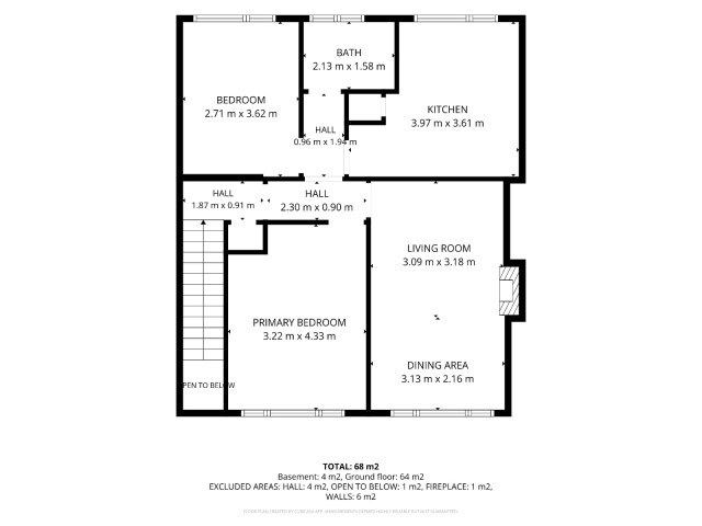 Floorplan of Flat 5 Winchester Way, Scawsby, Doncaster