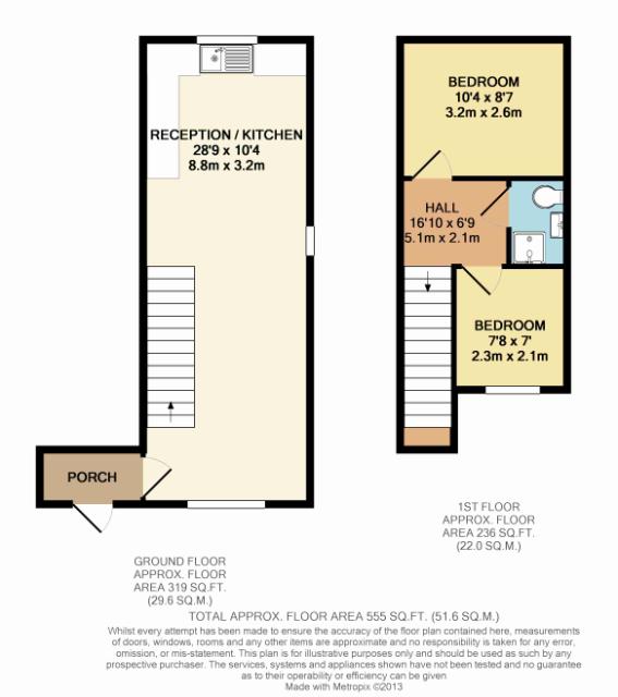 Floorplan of 93a Orchard Avenue, Croydon, Surrey