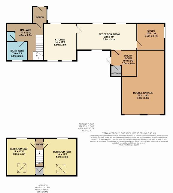 Floorplan of Rishangles Hall, Eye Road, Rishangles, Suffolk