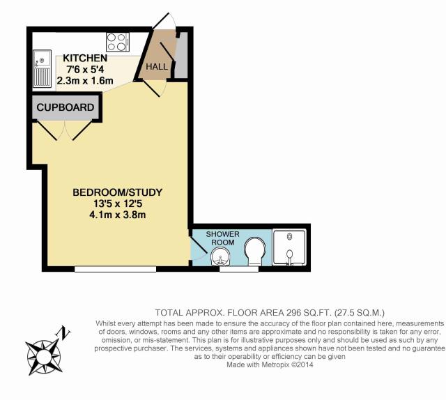 Floorplan of 20 The Turret, 295 Rayners Lane, Harrow