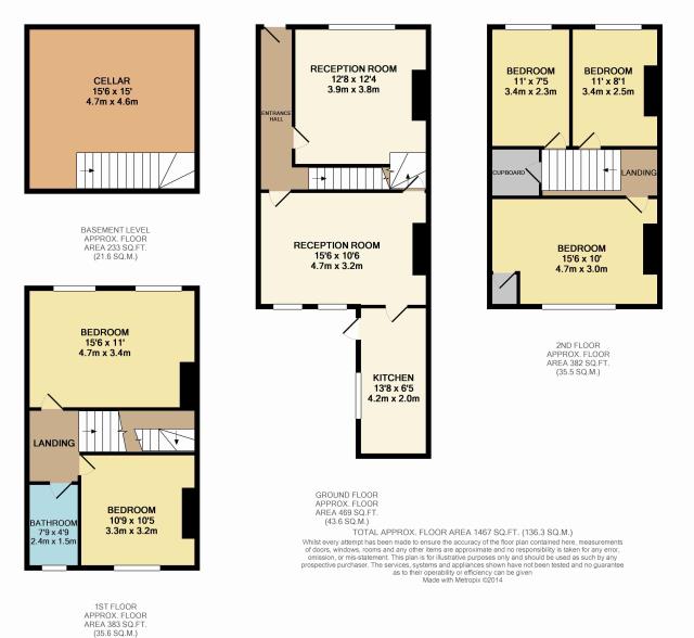 Floorplan of 3 Prospect Road, Banbury