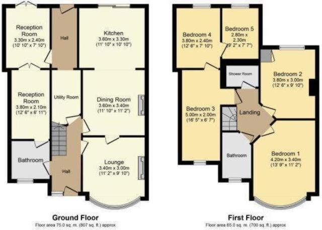 Floorplan of 35 David Avenue, Greenford, Middlesex