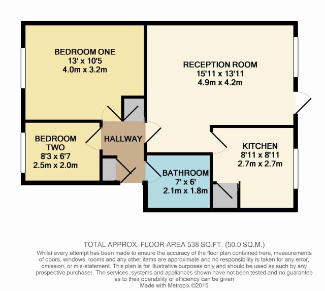 Floorplan of 4 Graeme Court, Eastmead Avenue, Greenford