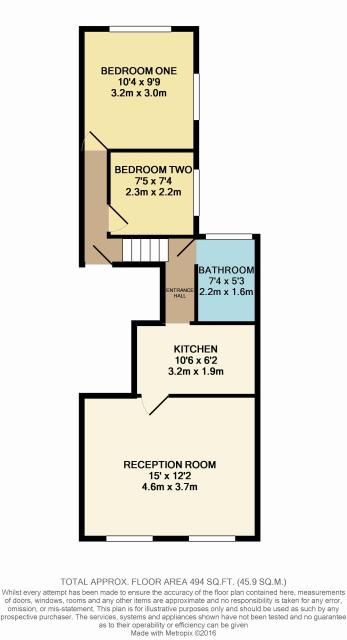 Floorplan of 179b High Road Leyton, Stratford, London