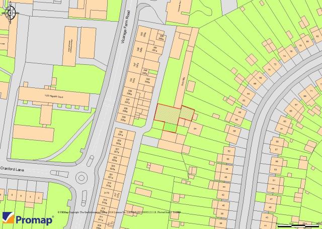 Photo of Site At Rear Of 337 Vicarage Farm Road, Hounslow, Middlesex