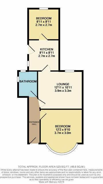 Floorplan of 87 Birbeck Avenue, Greenford, Greater London