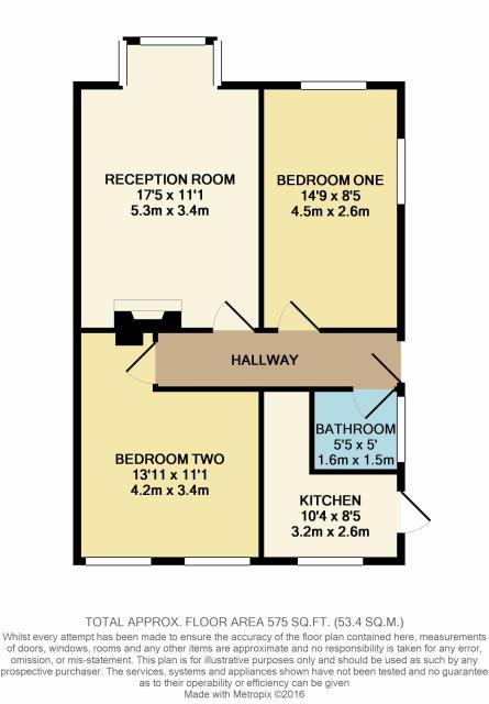 Floorplan of 2a Carew Road, Ealing, London