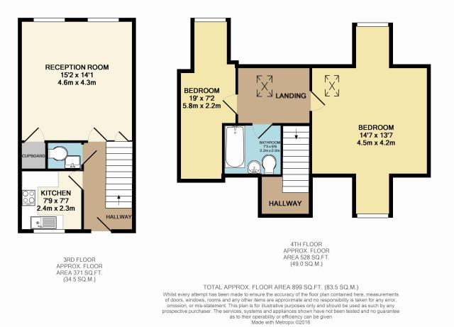 Floorplan of 7 Station Court, 140a High Street, Godalming, Surrey