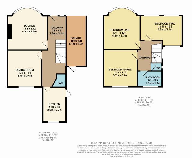 Floorplan of 9 Beechcroft Avenue, Harrow, Middlesex