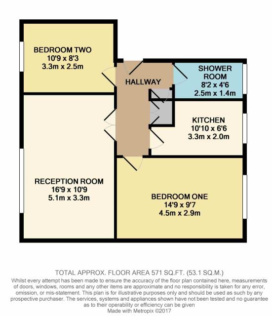 Floorplan of 15 September Court, 1 Dormers Wells Lane, Southall