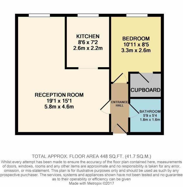 Floorplan of 1 Osterley Gardens, Southall, Middlesex