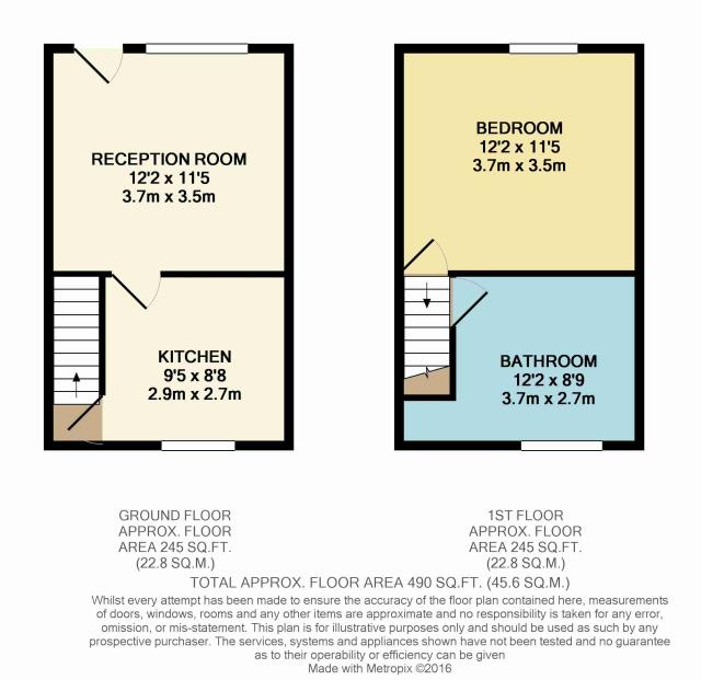 Floorplan of 3 Slack Street, Macclesfield