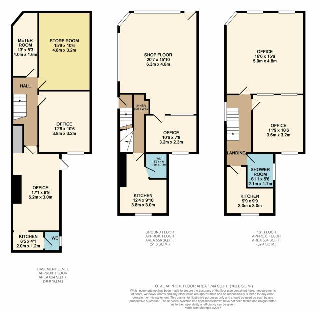 Floorplan of 115 Station Road, West Drayton, Middlesex