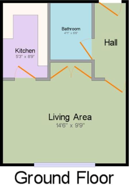 Floorplan of 9 Unett Court, St Matthews Road, Birmingham