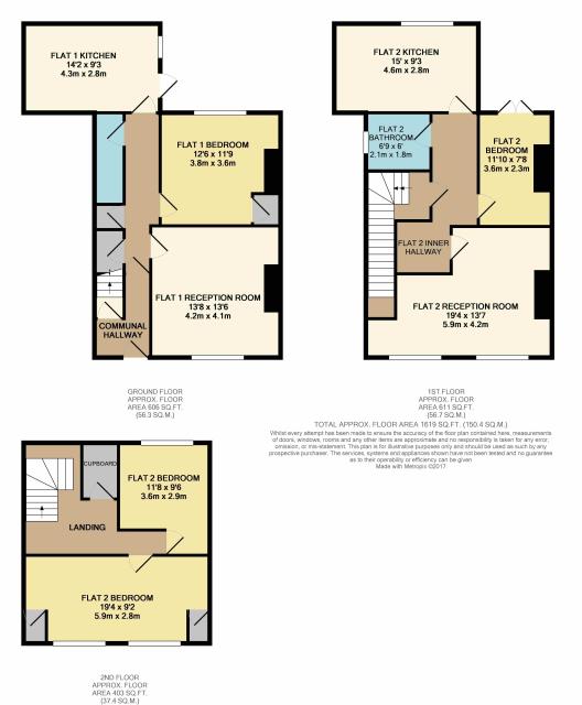 Floorplan of 16 South Street, Banbury