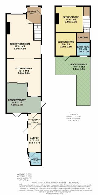 Floorplan of 81 Lansbury Drive, Hayes, Middlesex