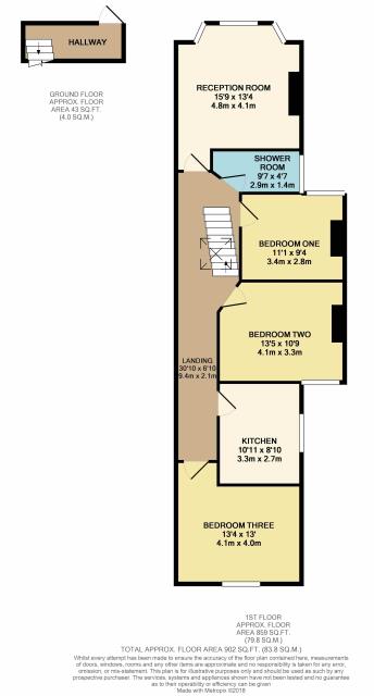 Floorplan of 165 Holland Road, London