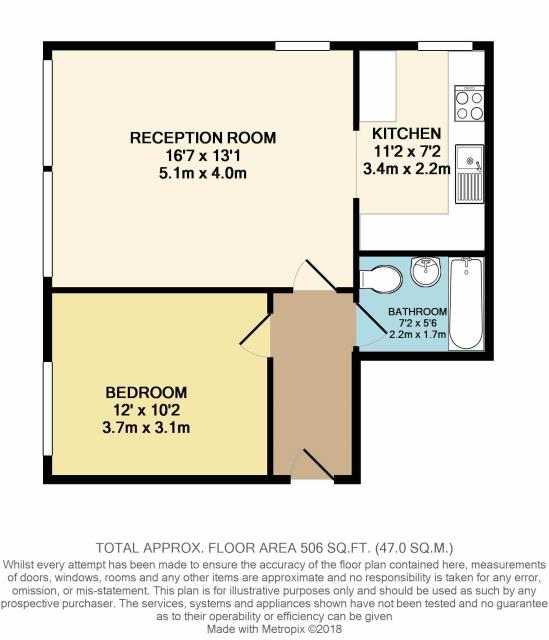 Floorplan of 27 Poplar House, High Street, Langley, Berkshire