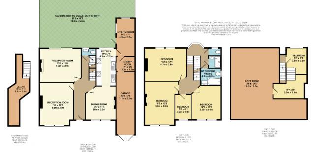 Floorplan of 135 The Ridgeway, Chingford