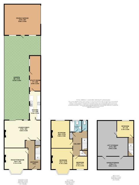 Floorplan of 140 Palmerston Road, London