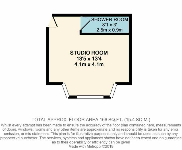 Floorplan of Flat 3 93a Hendon Way, Hampstead, London