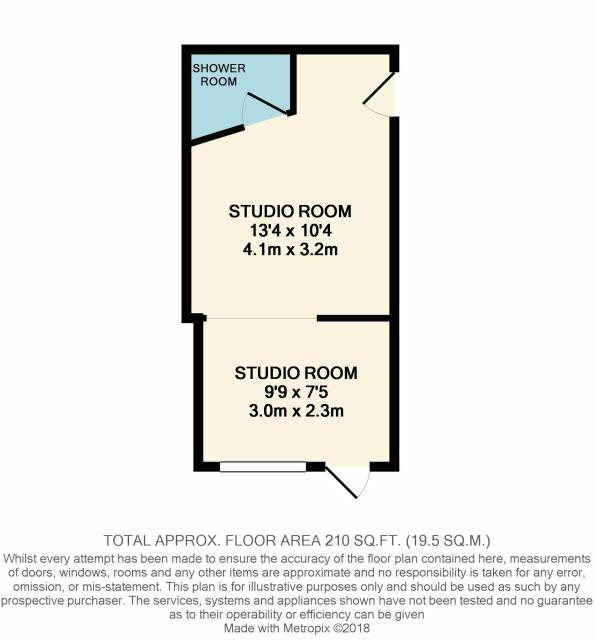 Floorplan of Flat 2, 93a Hendon Way, Hampstead, London