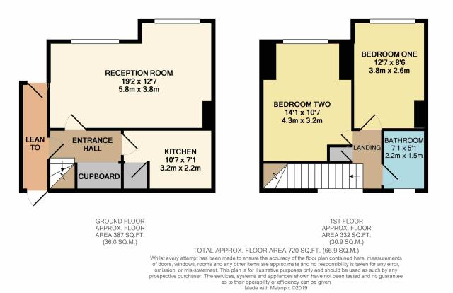 Floorplan of 27 Broomfield, Guildford