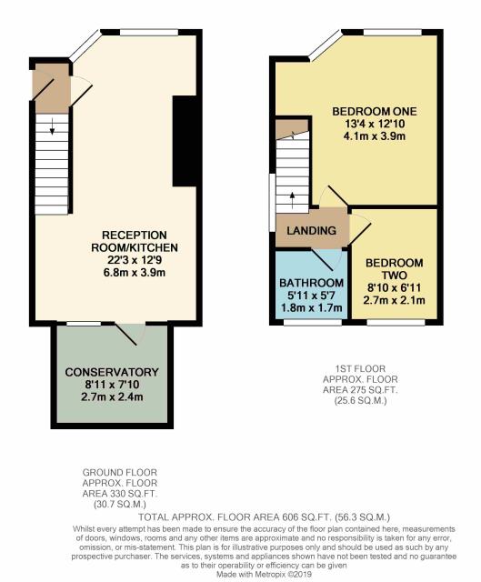 Floorplan of 2 Hanover Avenue, Feltham, Middlesex