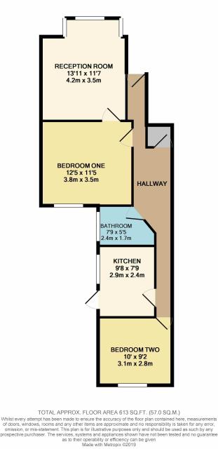 Floorplan of 35a Agnew Road, Forest Hill, London