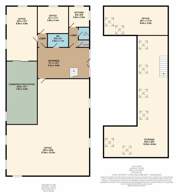 Floorplan of Optirisk R&d House, 1 Oxford Road, Uxbridge