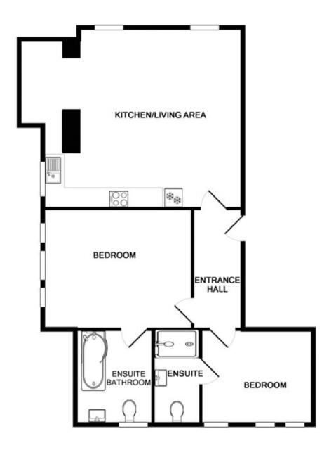 Floorplan of Apartment 4, Magnolia House, Bellmere Gardens, Malvern
