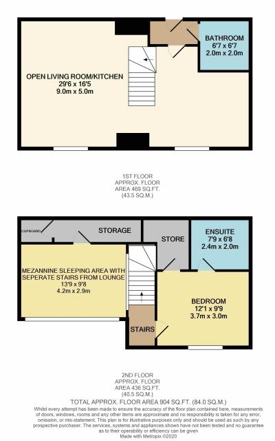 Floorplan of Flat 34, Building 36, Marlborough Road, Woolwich Arsenal, London