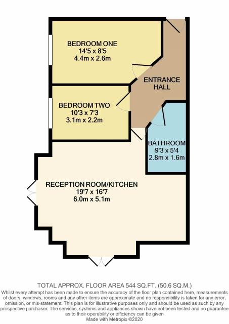 Floorplan of 11 Thames House, Regis Park Road, Reading