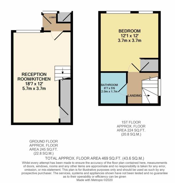 Floorplan of 15 Shellfield Close, Stanwell Moor, Staines