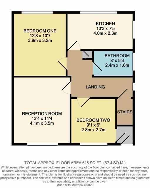 Floorplan of 53 Mimosa Road, Hayes, Middlesex