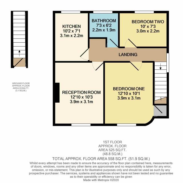 Floorplan of 100 Lancaster Avenue, Slough, Berkshire