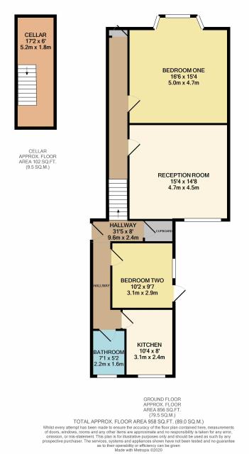 Floorplan of 6a Emmanuel Avenue, Acton, London